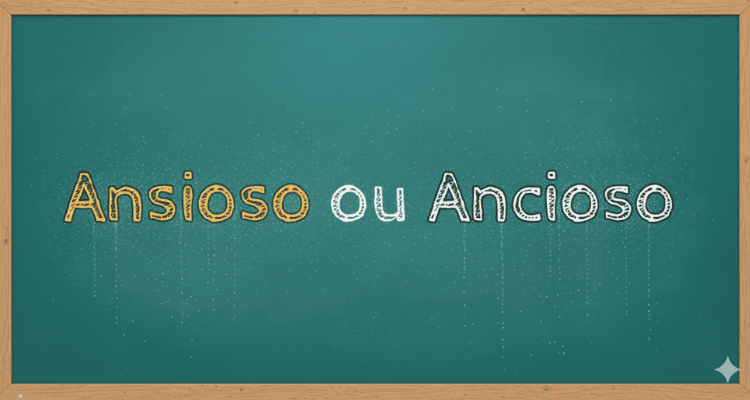 Ansioso ou ancioso: como escrever corretamente e por quê?