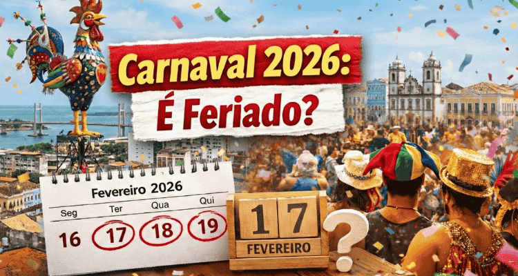 Carnaval 2026 é feriado? Veja o que diz o calendário