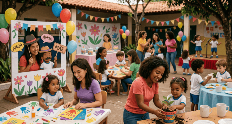 10 ideias criativas para dia das mães na escola