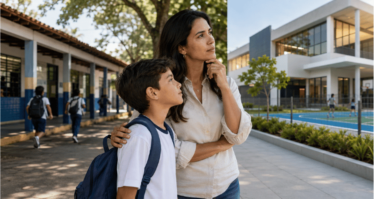 Escola pública ou particular: qual é melhor para o meu filho em 2027?
