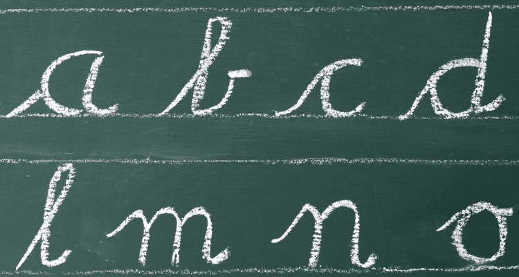 O Que é Letra Cursiva e Por Que Ainda é Importante?